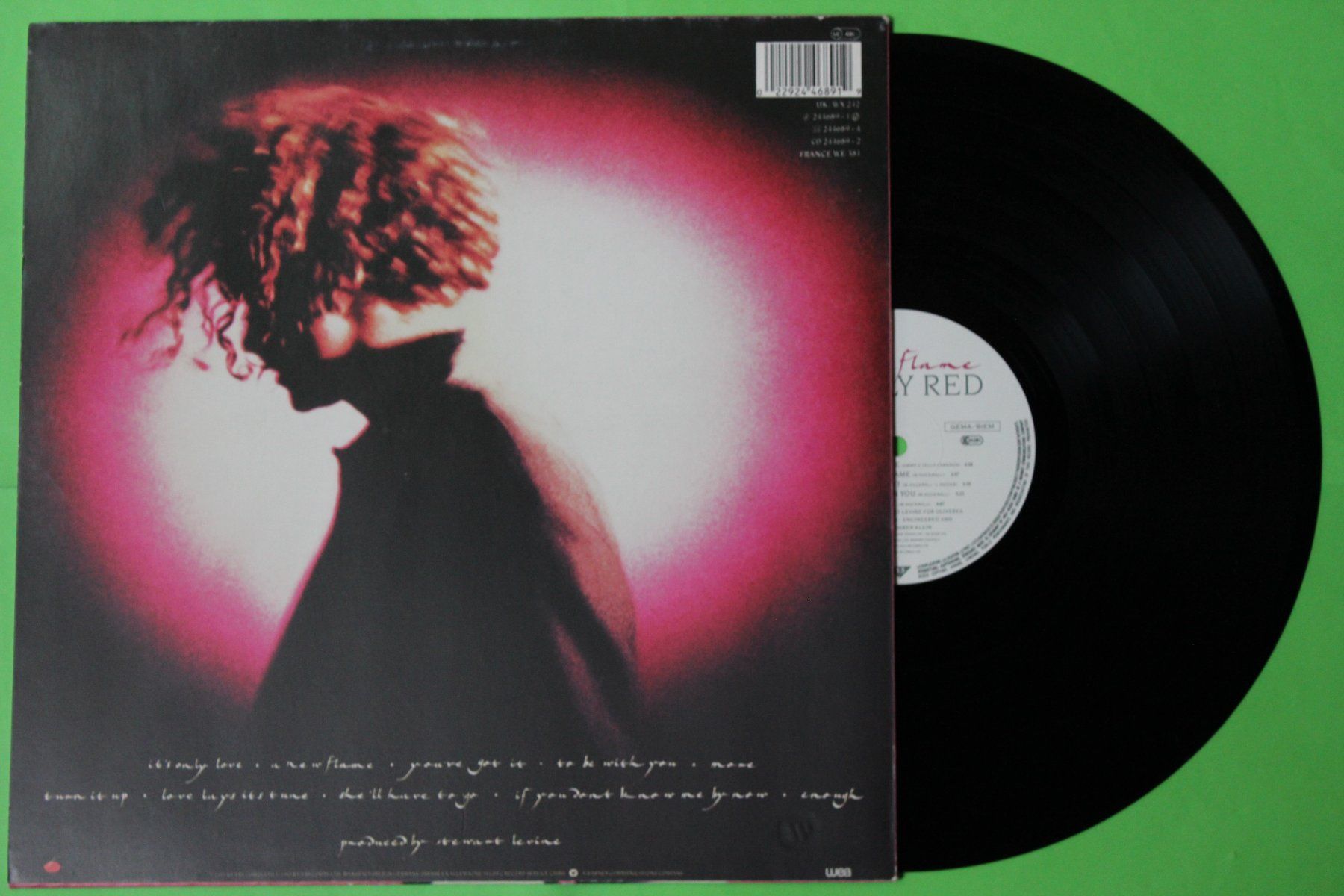 Schallplatten: Simply Red - A new Flame LP Vinyl 1989 – Gebraucht aus Tübach von JamesStone 2