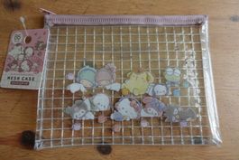 Sanrio Japan - Zipper Bag Pouch Mesh Case