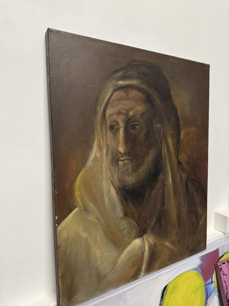 Dipinti: Portrait Painting - Mysterious Man – Usato da Etoy venduto da AntiqueBookcase 2