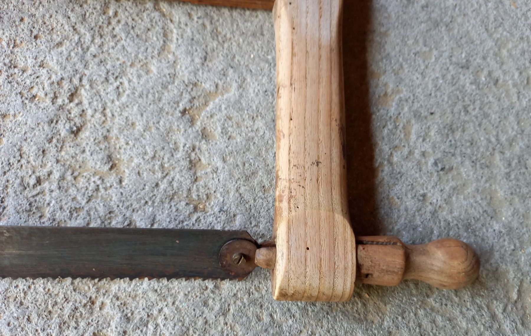 Seghe: Schöne Holz-SÄGE,  alt – Usato da Marbach LU venduto da Ilrebo 4