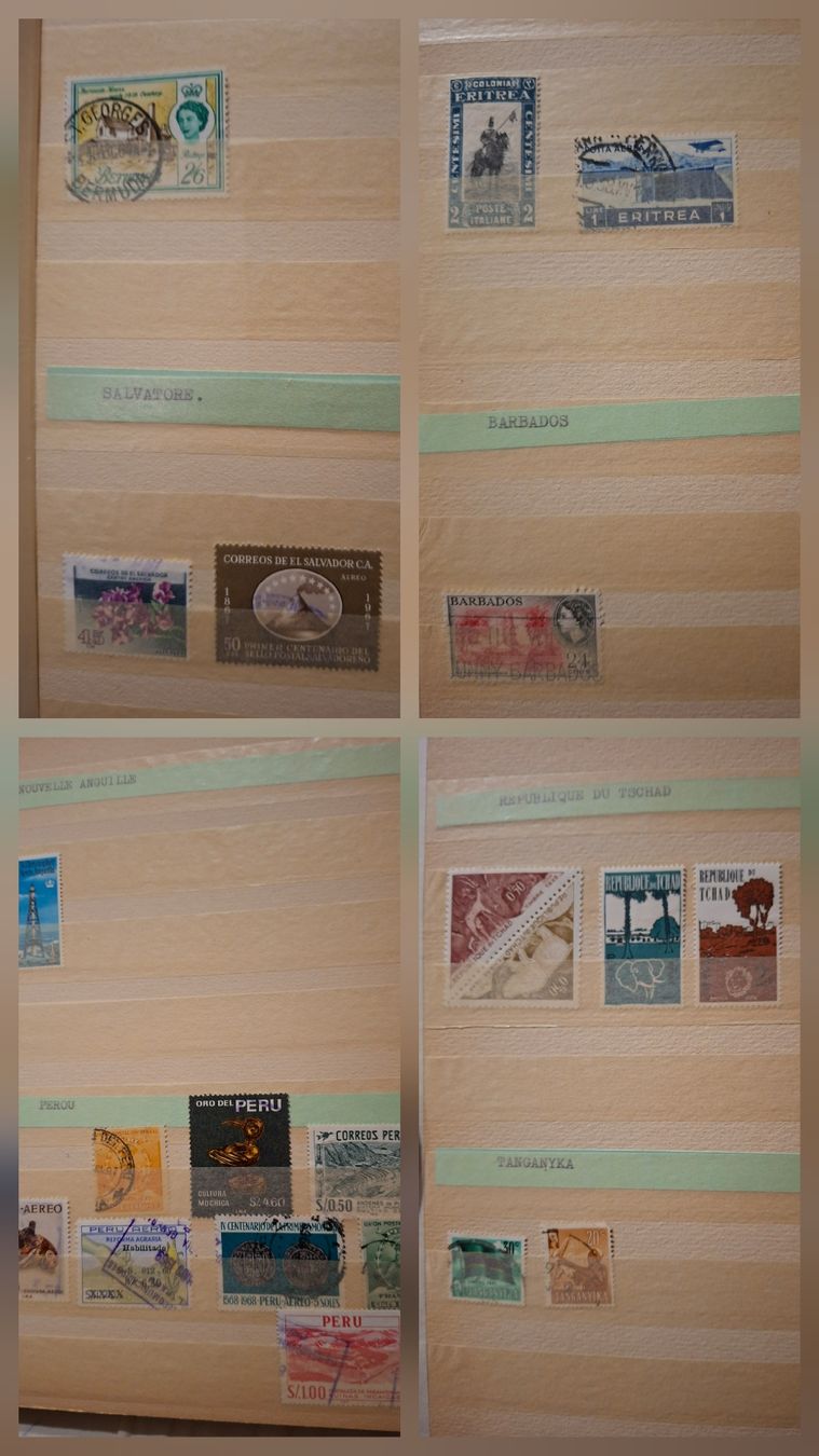 Alle Briefmarken: Diverse Marken Ausland diverse – Gebraucht aus Balgach von SIMEON27 1
