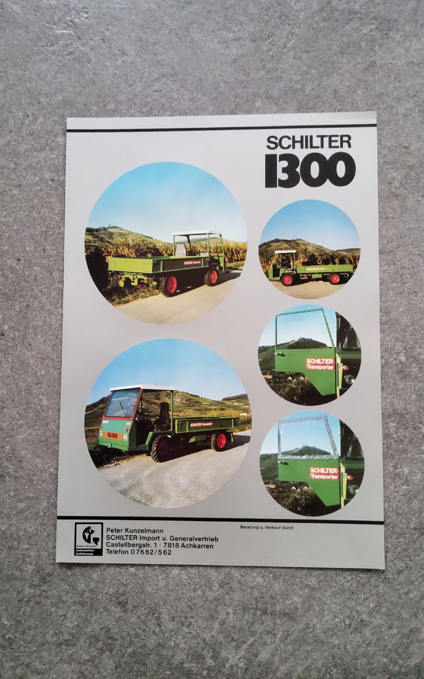 Schilter Documents: Schilter 1300 – D'occasion à Holziken par douglas70