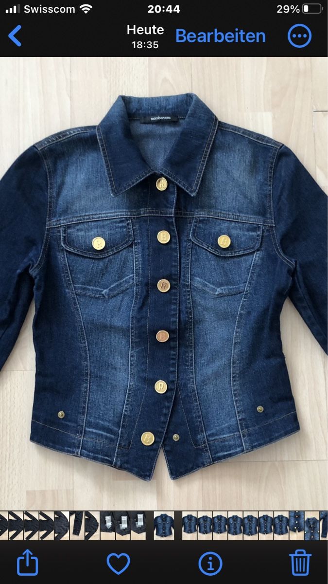 Giacche: Roccobarocco Jeans Jacke Gr.36 – Nuovo (secondo la descrizione) da Chur venduto da vicky7 1