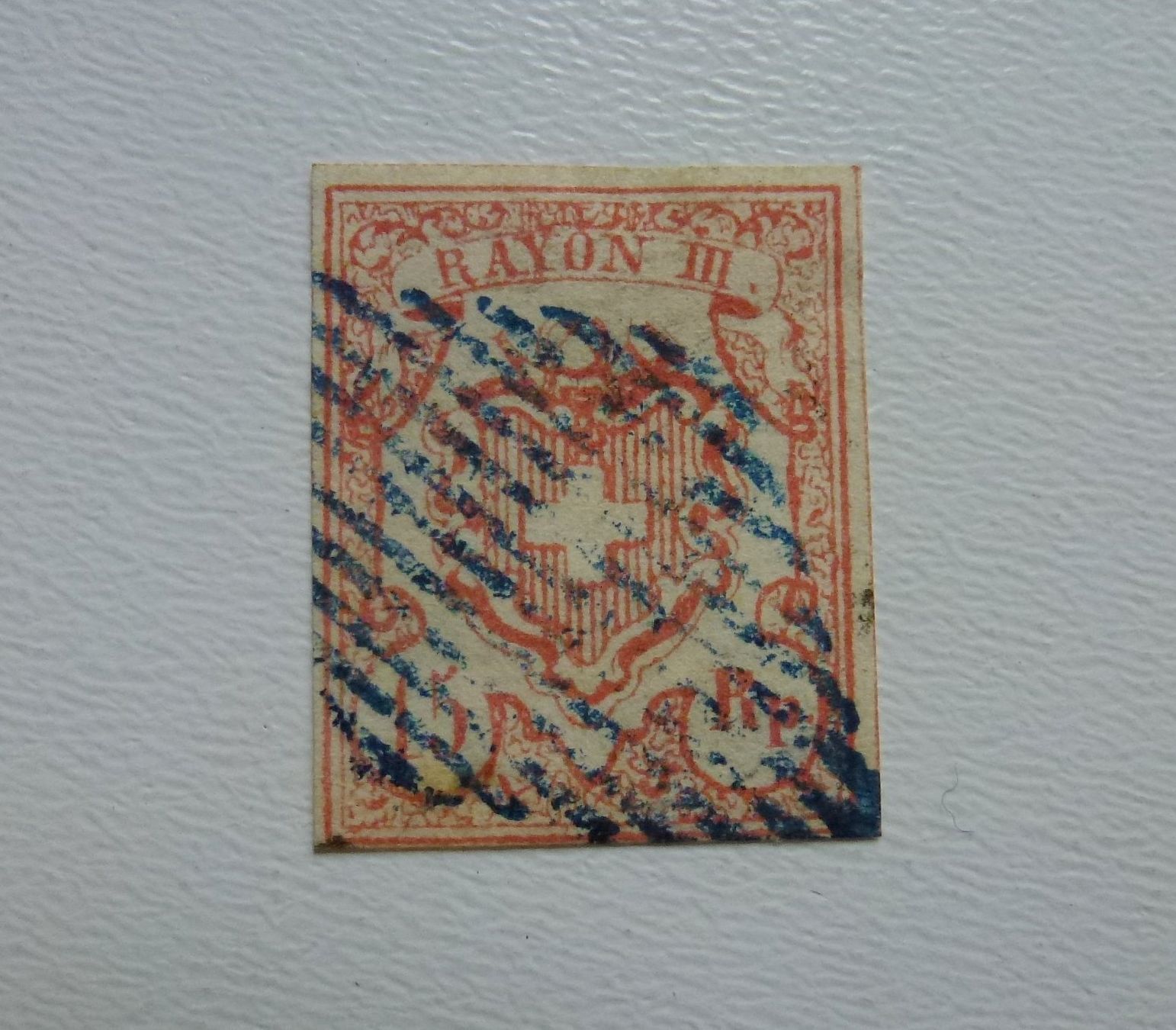 Alle Briefmarken: 1850 - Rayon III - Typ 9 - Stein URII mit Befund – Gebraucht aus Walkringen von Casablanca777