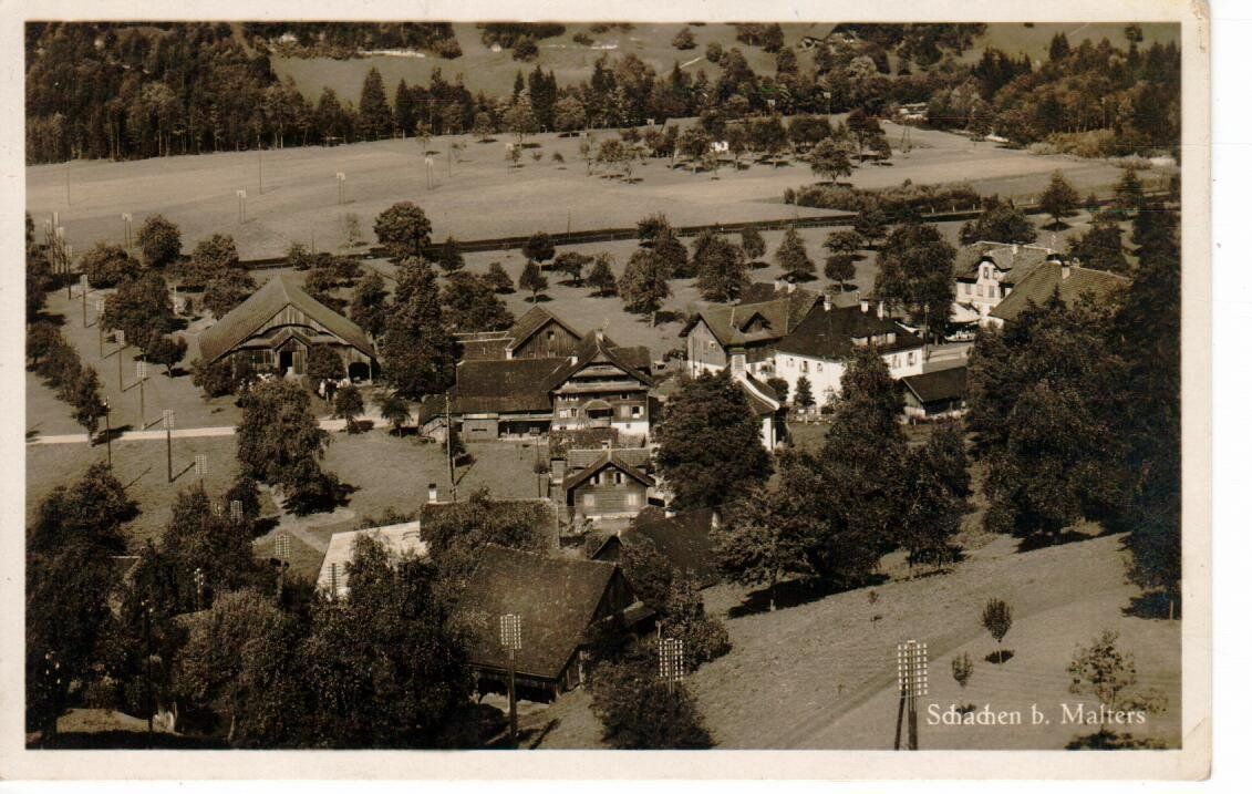 Ansichtskarten: Schachen bei Malters 1934 – Gebraucht aus Wolhusen von Curver9