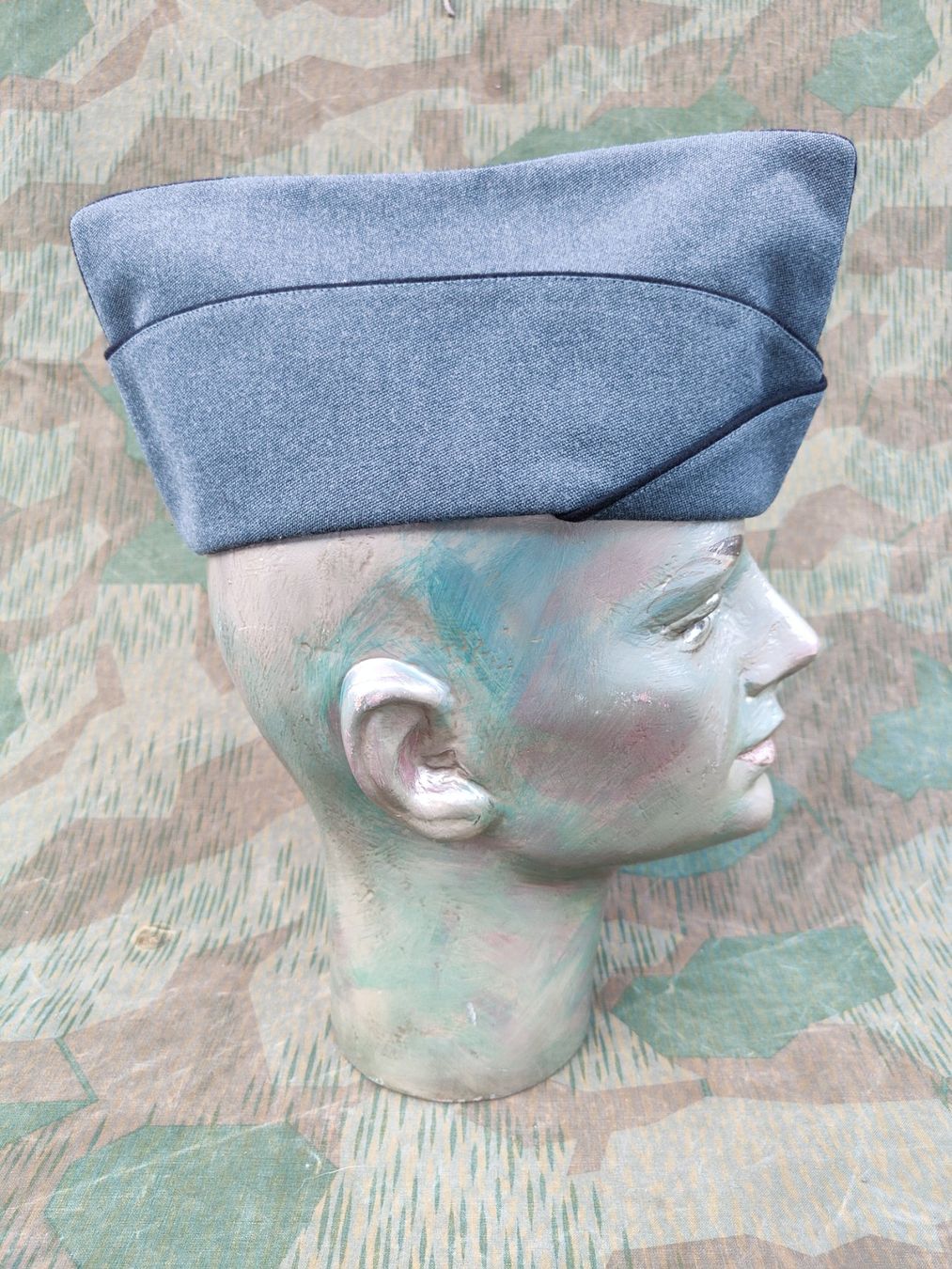 Schweizer Armee Uniformi: Feldmütze Ord. 1972, Grösse 57 – Usato da Bauma venduto da SwissMilitaria 2