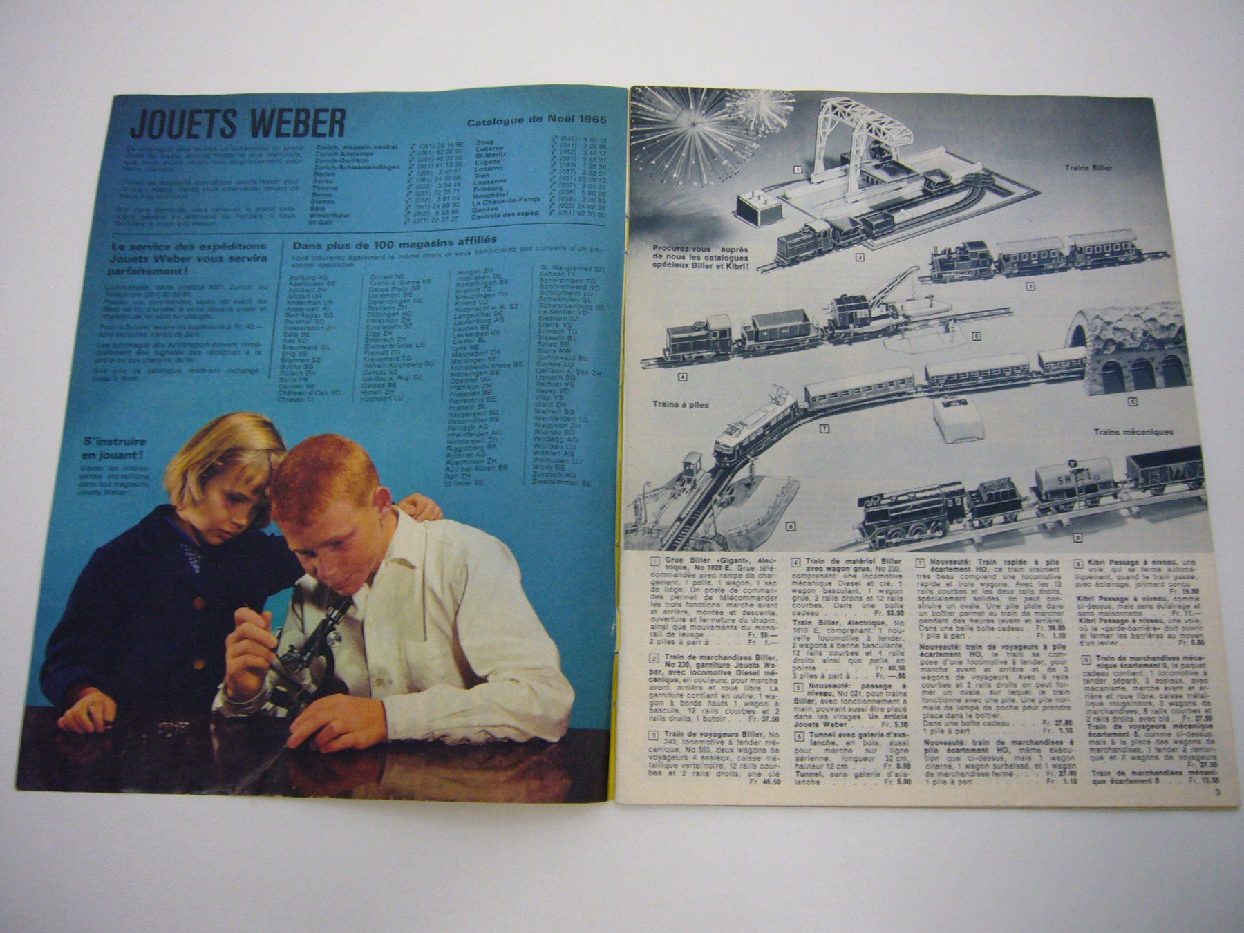 Franz Carl Weber Documenti: Franz Carl Weber Spielwarenkatalog 1965, Original – Usato da Affoltern am Albis venduto da Stationeleven 1