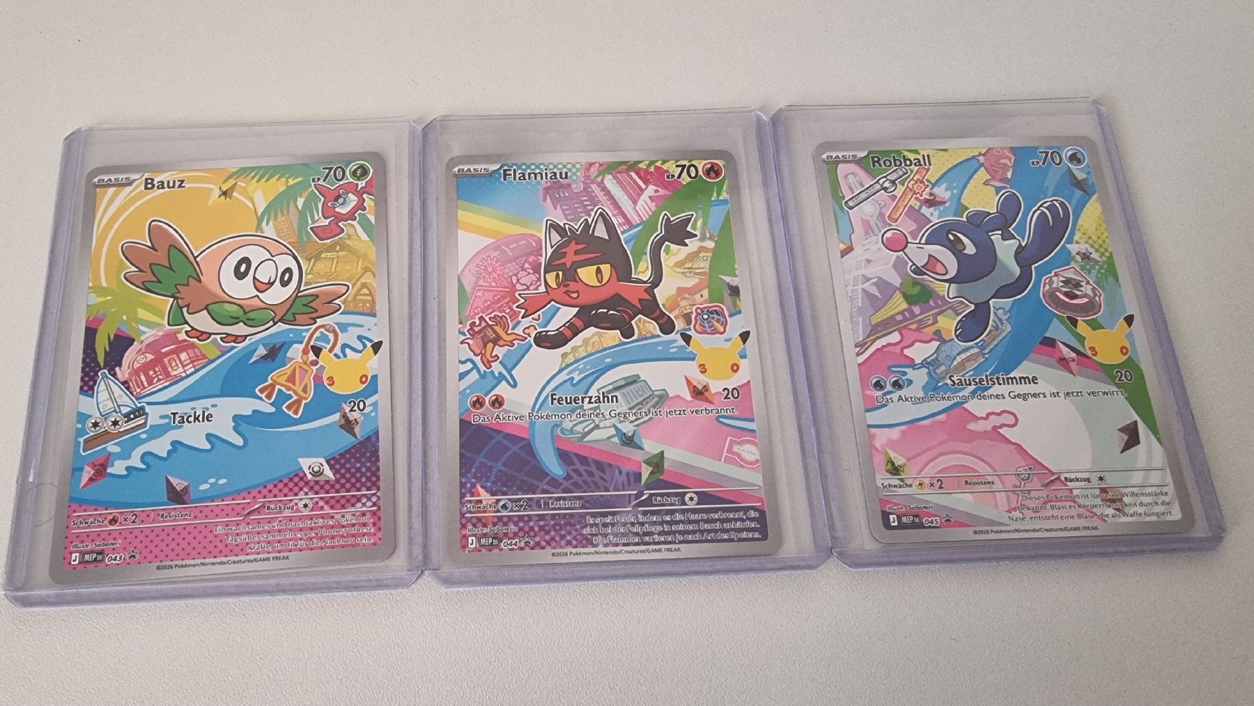 Pokémon Carte collezionabili: Erste Partner Serie 1 deutsch Alola – Nuovo (secondo la descrizione) da Büttikon AG venduto da Harzer11