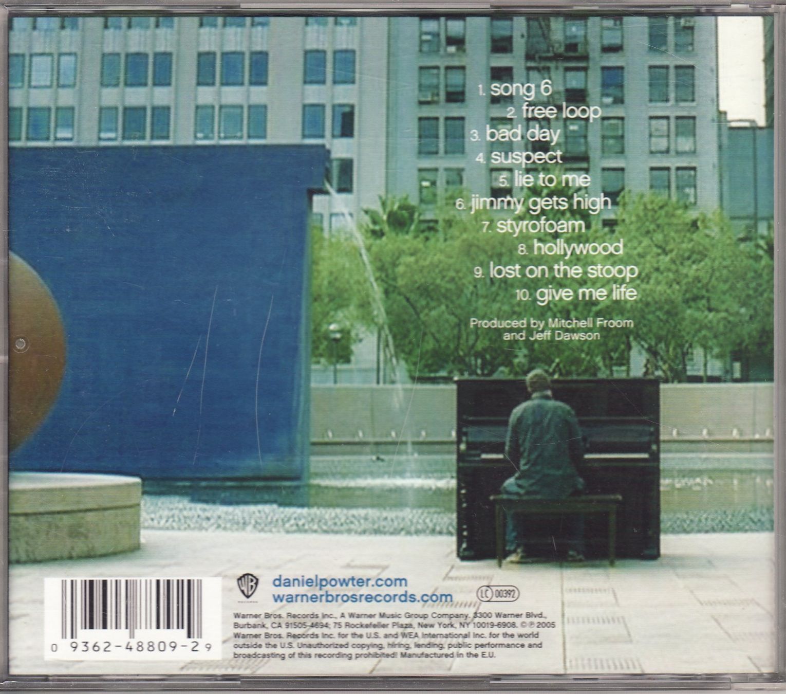 CD: Daniel Powter – DP – Usato da Boussens venduto da catfood01 1