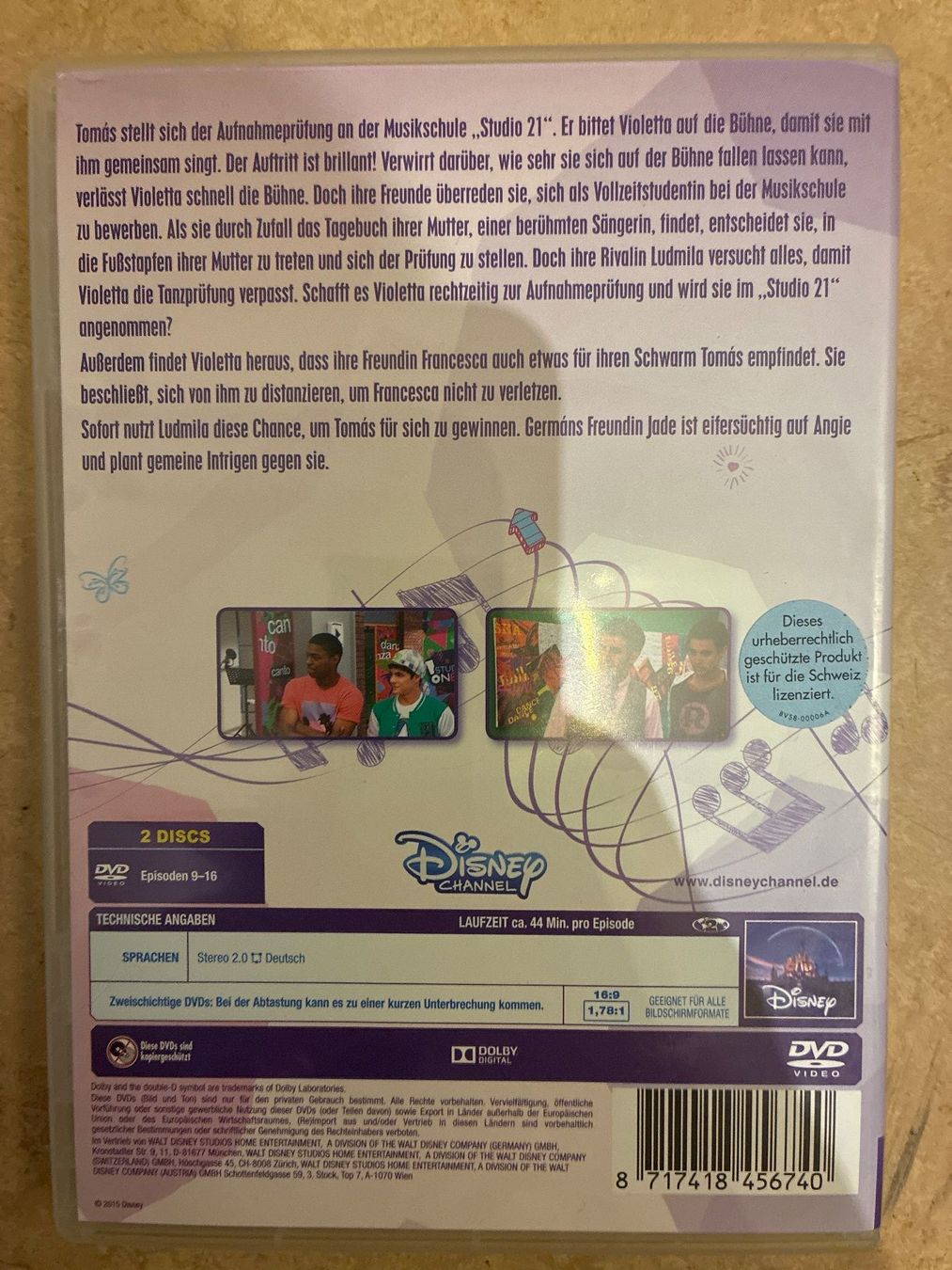 Tous les DVDs: 6 DVDs- Violetta Staffel 1, Volume 1-3 – D'occasion à Guntershausen par Gloominati 4