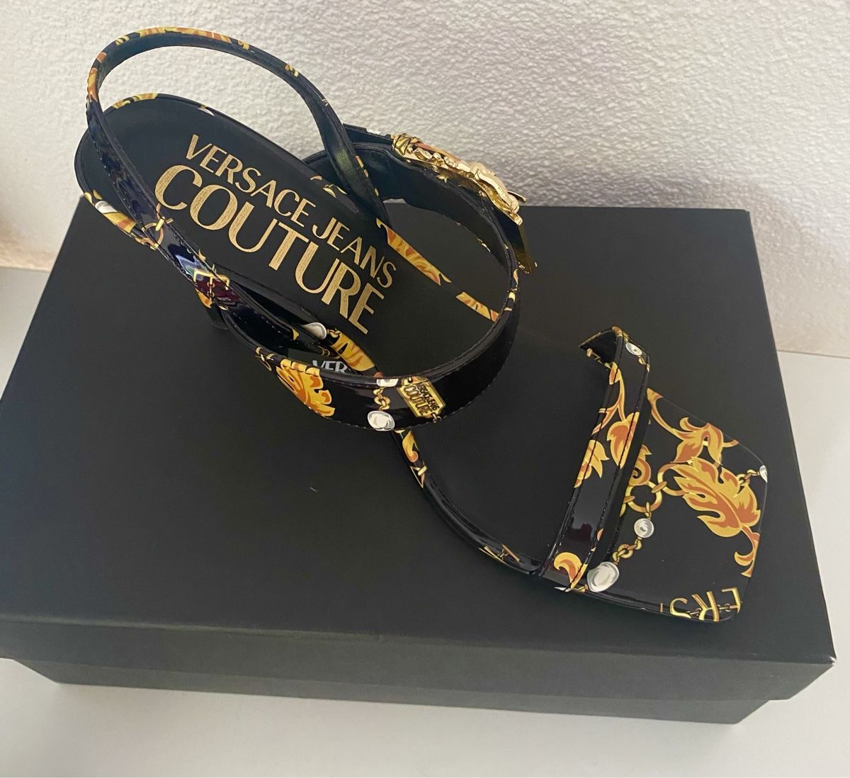 Versace Scarpe da donna: Versace Damenschuhe Couture – Nuovo e nell'imballaggio originale da Uzwil venduto da Jules02 6
