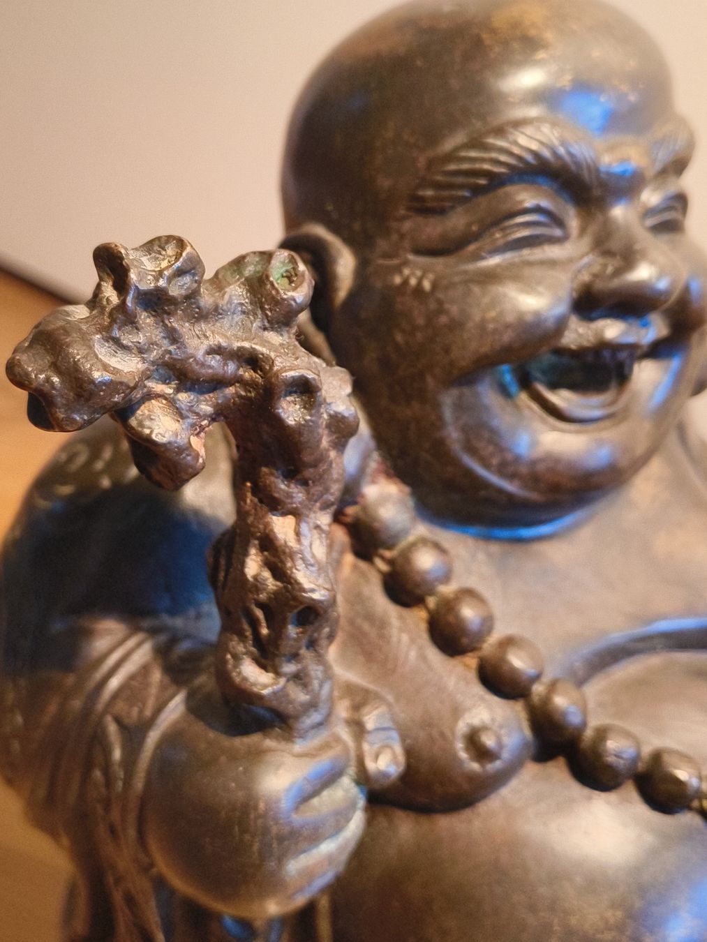 Figuren: Happy Buddha Figur Bronze/Messing 23cm 3.4kg – Gebraucht aus stettlen von VintageBern_ch 8