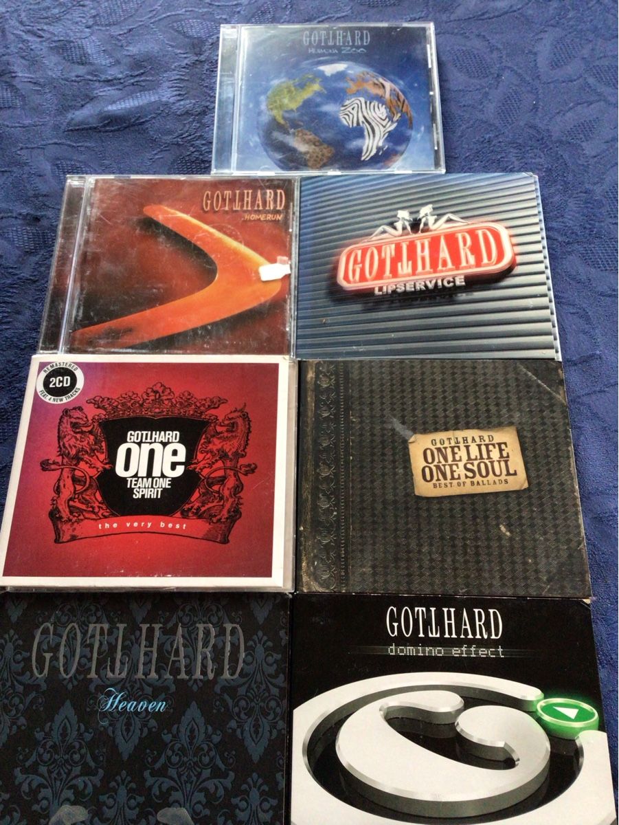 CDs: 7x Gotthard CD‘s – Gebraucht aus Oftringen von anbara