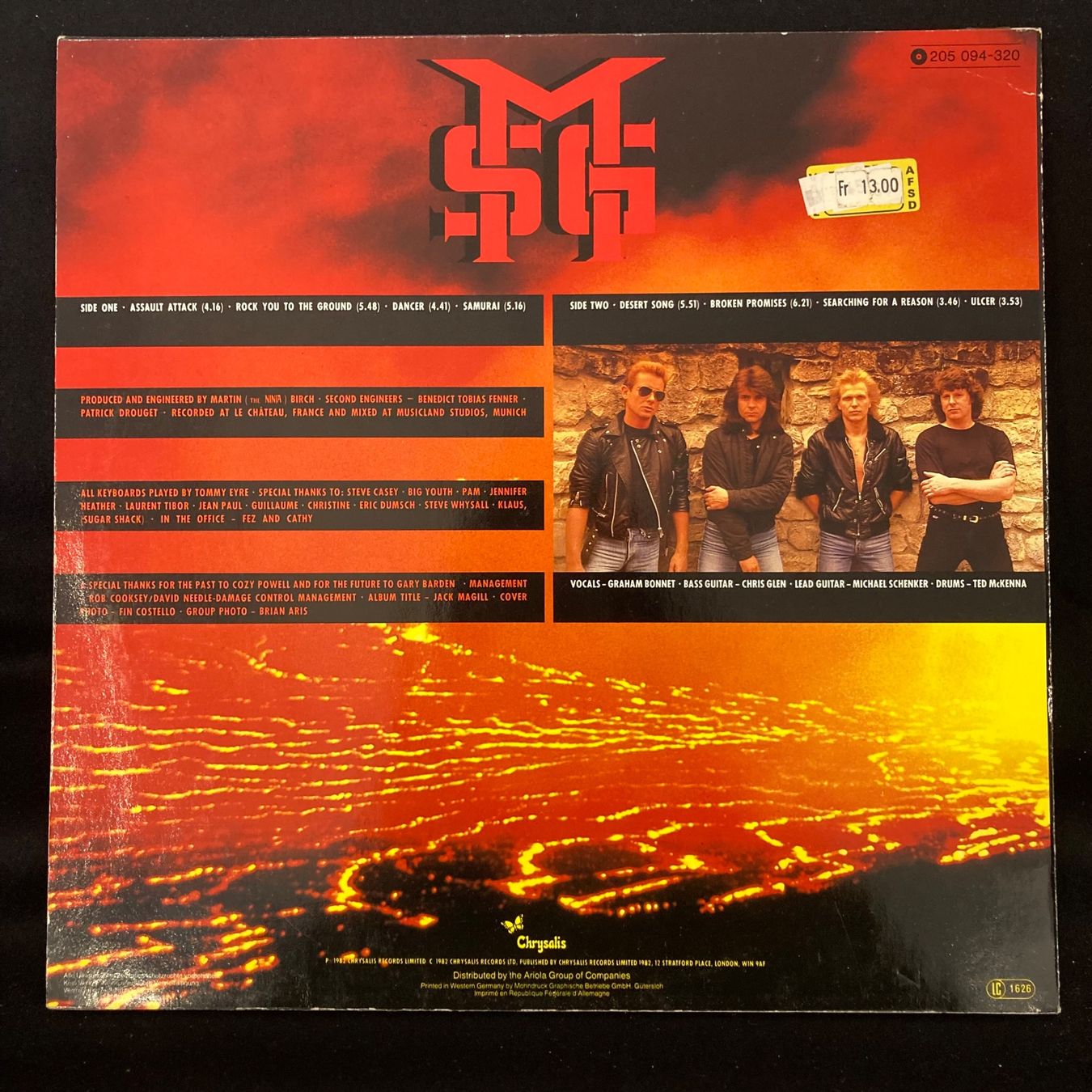 Dischi in vinile: The Michael Schenker Group / Assault Attack – Usato da St.Gallen venduto da Out-take 1