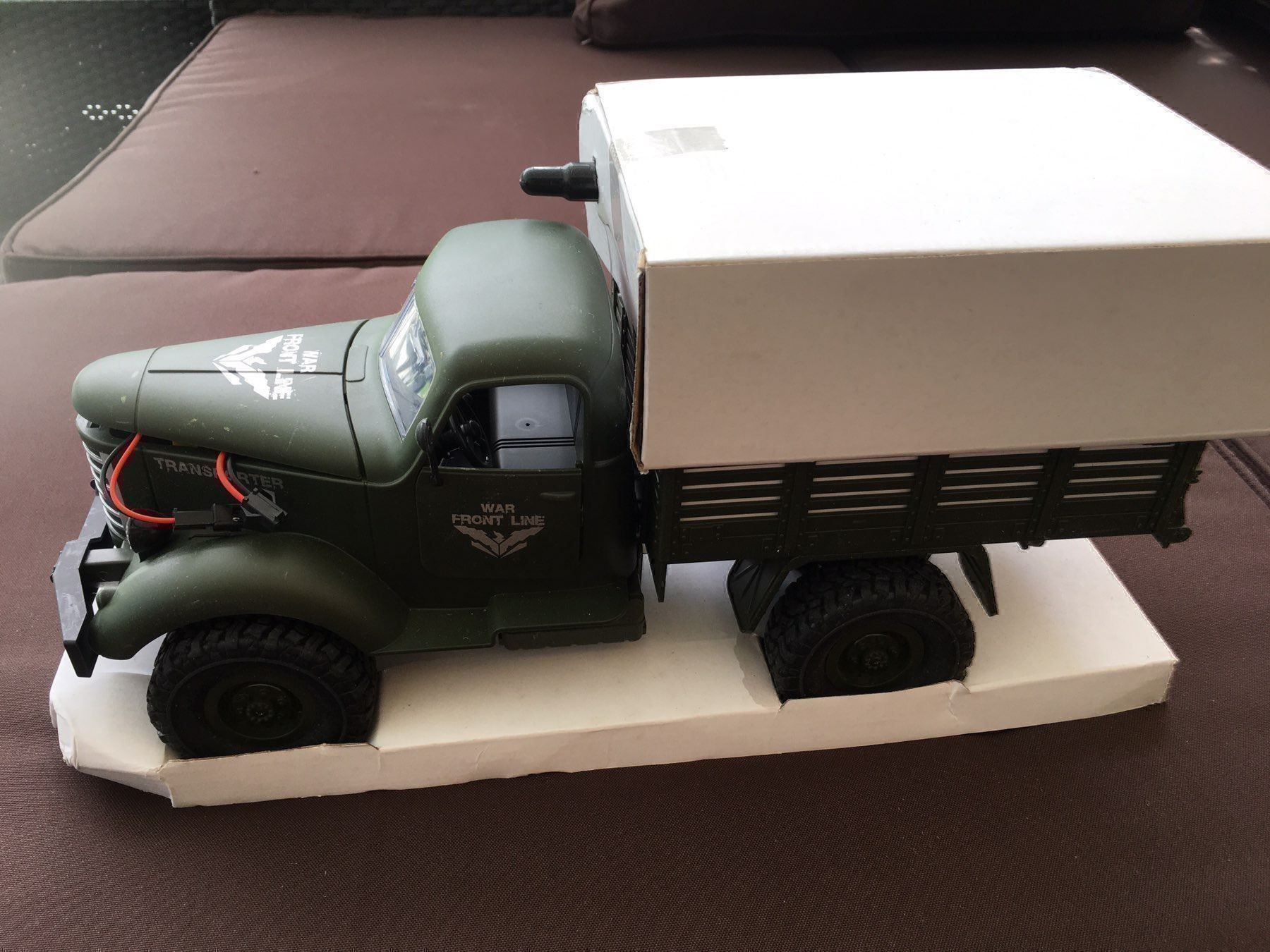 Lastwagen: RC Transporter- 2 4 WD GREEN Ferngesteuert – Neu und originalverpackt aus Seon von Aaargauer01 5