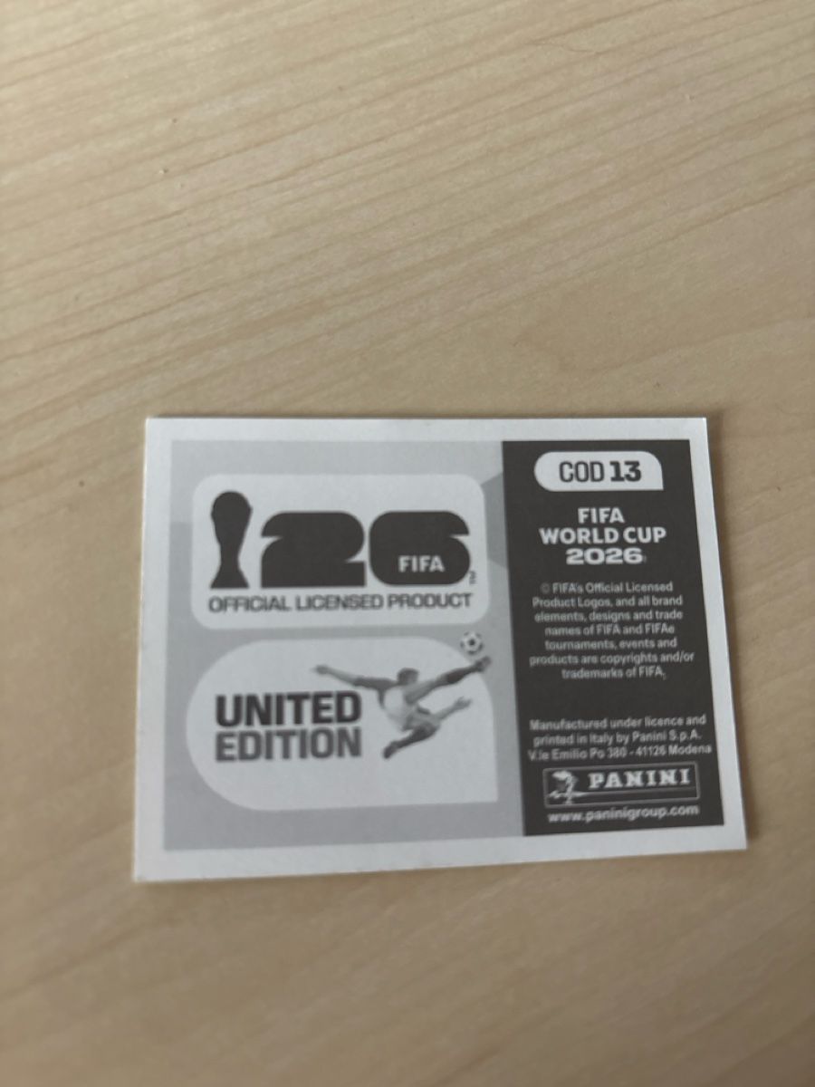 Panini Carte collezionabili: Panini Bild COD13 – Nuovo e nell'imballaggio originale da Rechthalten venduto da Thierry_89 1