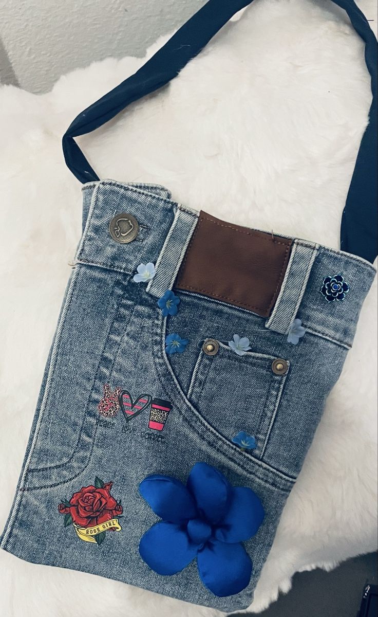 Borse: Jeans Handtasche, einzigartig Neu! – Nuovo e nell'imballaggio originale da Au ZH venduto da Jaggy4 6