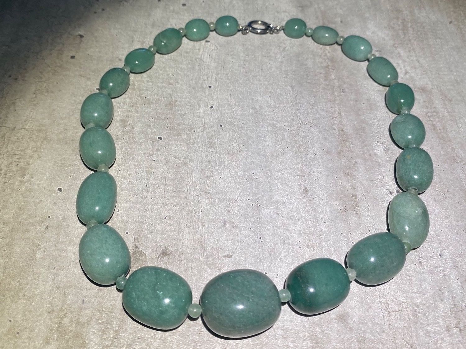 Catenine: Aventurine - natürlich - Edelstein Halskette – Nuovo e nell'imballaggio originale da Laax GR venduto da krippenfiguren-laax 5