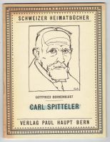 Carl Spitteler  Gottfried Bohnenblust