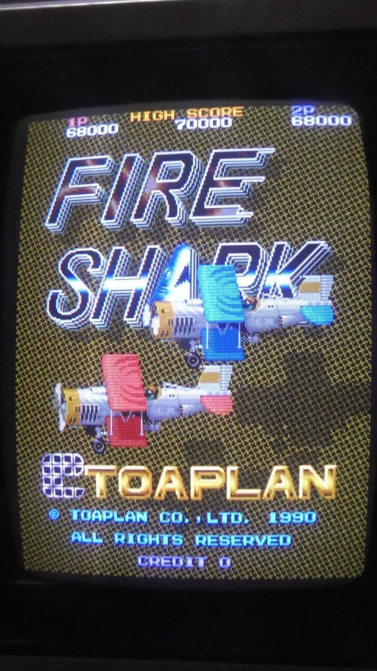 Slot Machine: Arcadeplatine "Fire Shark" (TOAPLAN) – Usato da Lausen venduto da Vectrex1