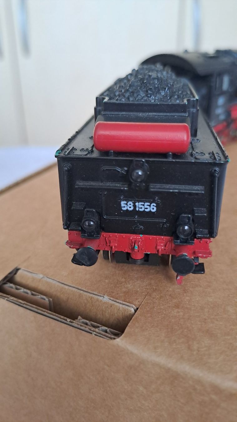 Roco Modellini di ferrovie: Roco DB Dampflok BR 58 H0 GL/28 – Usato da Winterthur venduto da Riebeli333 4