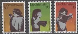 Liechtenstein 1979 Int. Jahr des Kindes  Nr.  663-665 **