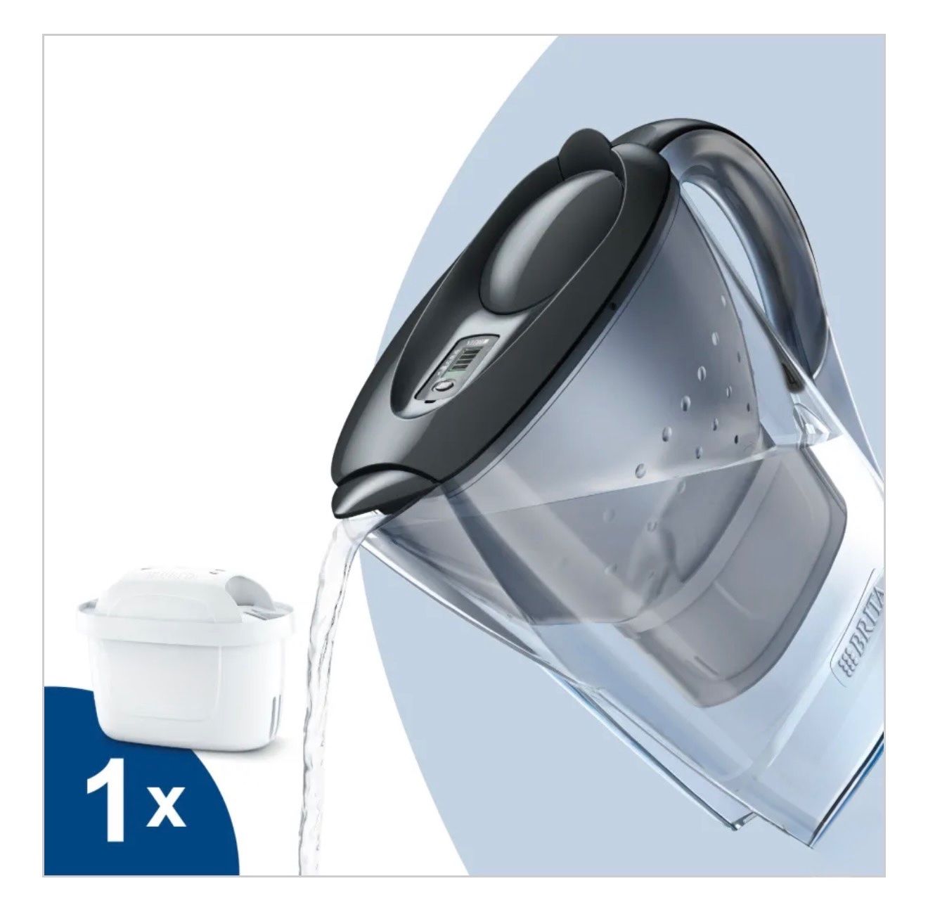Brita Küchengeräte: Brita Marella Tischwasserfilter graphit inkls. Filter – Gebraucht aus Greifensee von potenza66 2