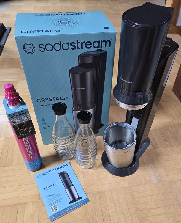 Sodastream : CRYSTAL 3.0 + Neue Gasflasche + Zubehör 1