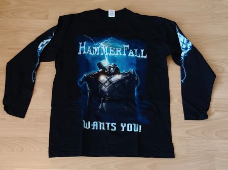  Hammerfall - Battlegrounds Tour - Longsleeve Band Shirt 