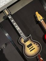 ESP E-II ECLIPSE Full Thickness Black Natural Burst (+ Case)