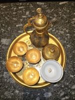 ISKRA Israel – Orientalisches Kaffeeset handgraviert