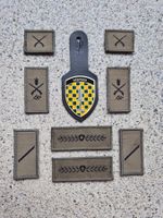 *** Abzeichen Set Infanterie mit klett ***