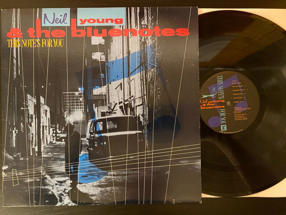 Neil Young & The Bluenotes – This Note's For [LP US 1988] (Gebraucht ...