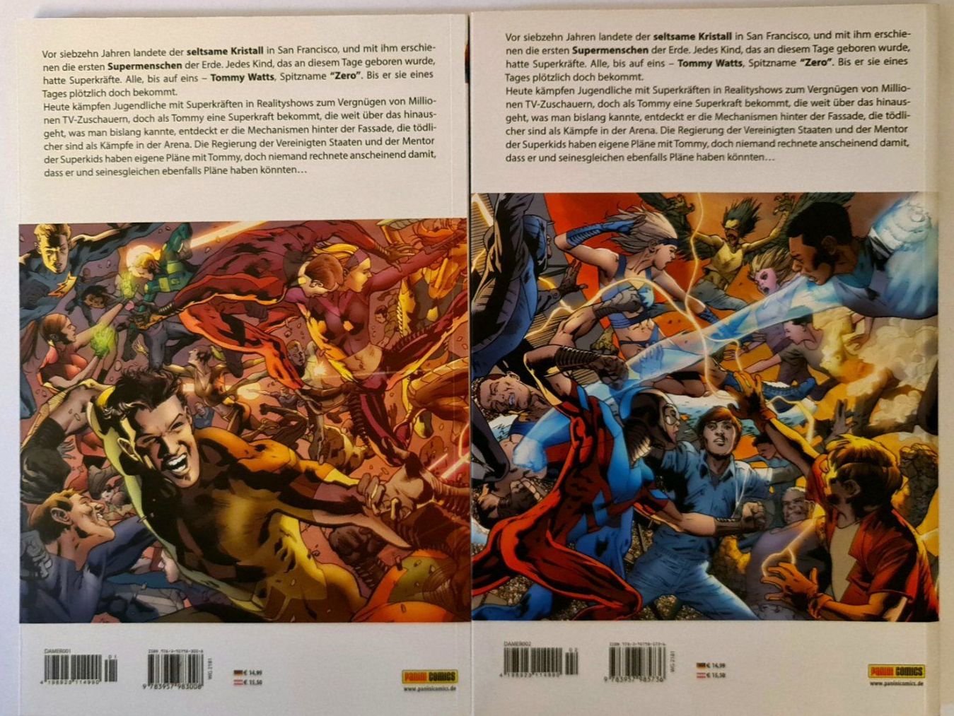 Comics: America's Got Powers Comic Bücher 1 & 2, Panini Comics – Gebraucht aus Aesch BL von pri_fp8t 1