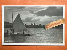 1925. 10914  Zürichsee Segelboot