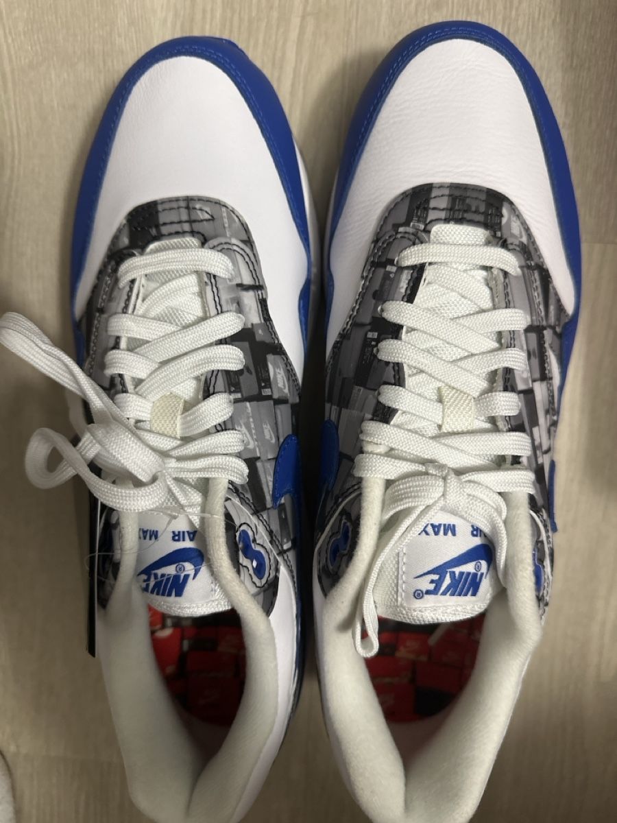 Nike Scarpe da uomo: Nike Air Max 1 PRNT Gr. 42.5 Royal – Nuovo e nell'imballaggio originale da Trimmis venduto da Subburbia 1