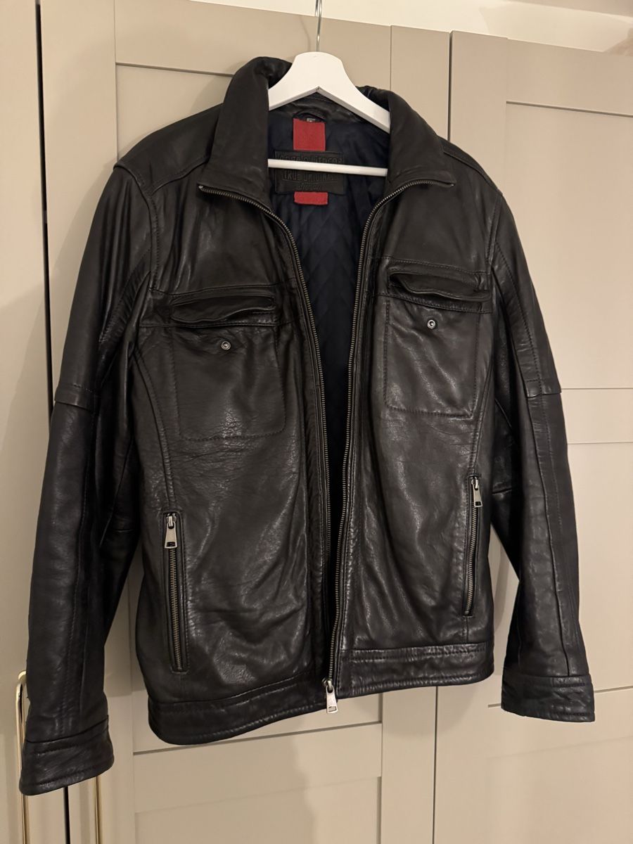 Giacche: Braune Herren Lederjacke Grösse M – Usato da Belp venduto da ch1999 5