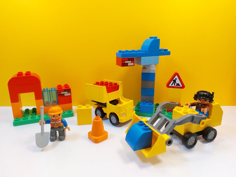 LEGO DUPLO 10518 Meine erste Baustelle mit Kran, Lader... (Gebraucht ...