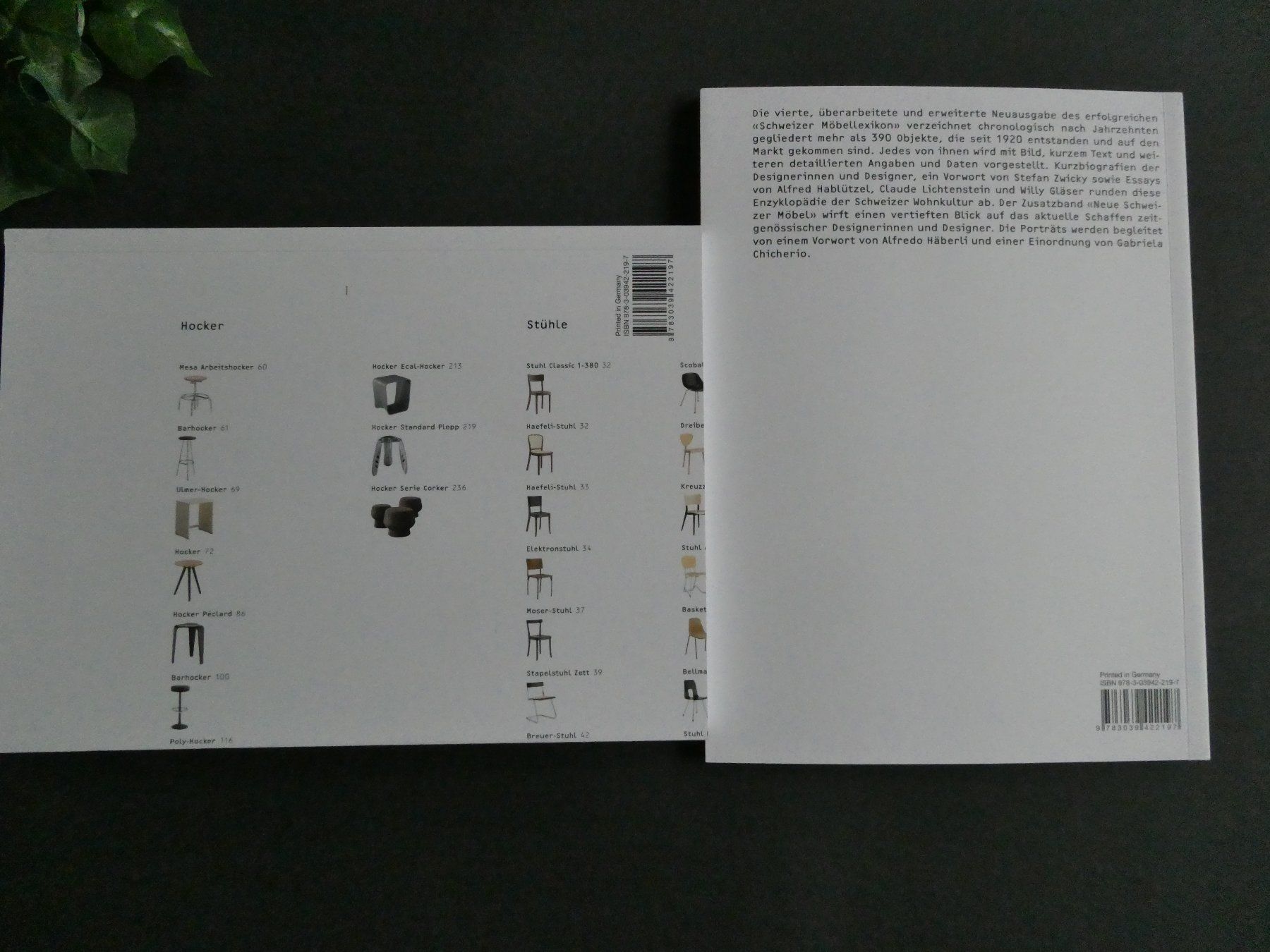 Libri: Schweizer Möbellexikon - 2 Bände - Scheidegger & Spiess – Nuovo e nell'imballaggio originale da Zürich venduto da inasooj 1