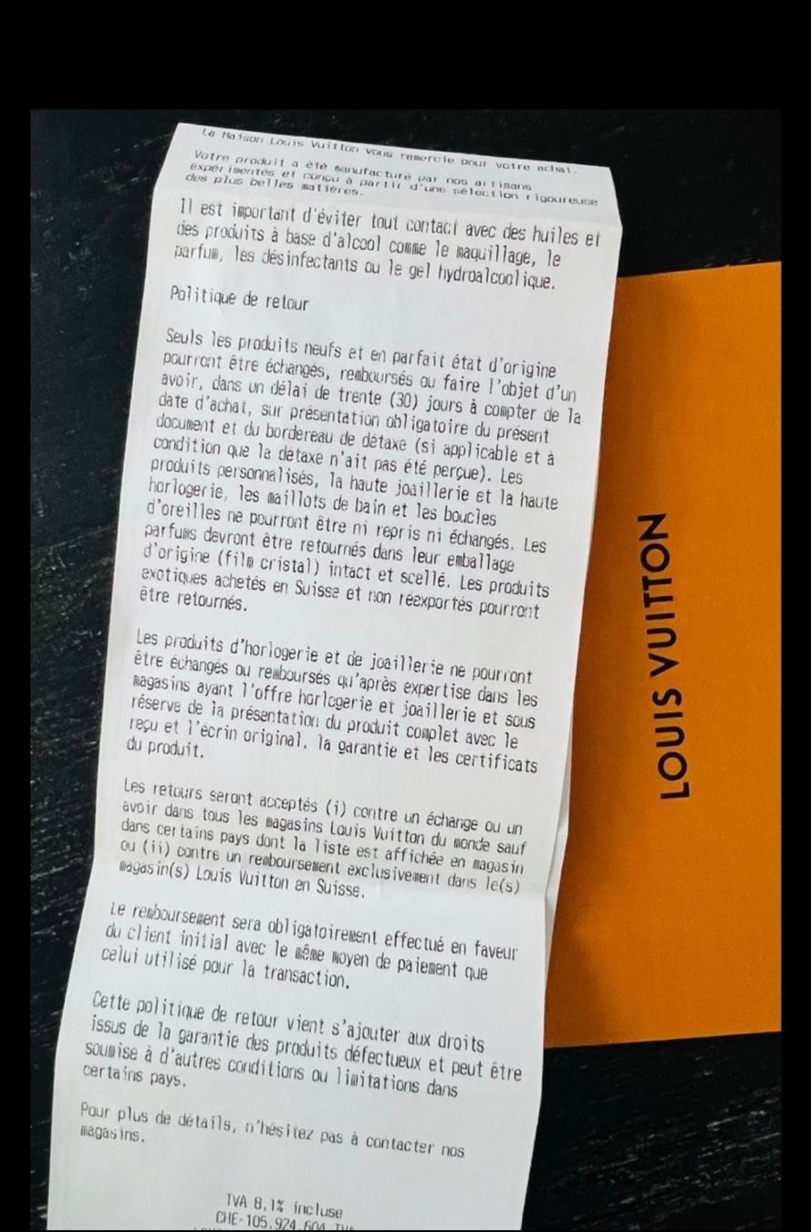 Louis Vuitton Orecchini pendenti & Orecchini a lobo: Boucles d'oreilles Louis Vuitton – Nuovo e nell'imballaggio originale da Forel FR venduto da Papillon2020 2