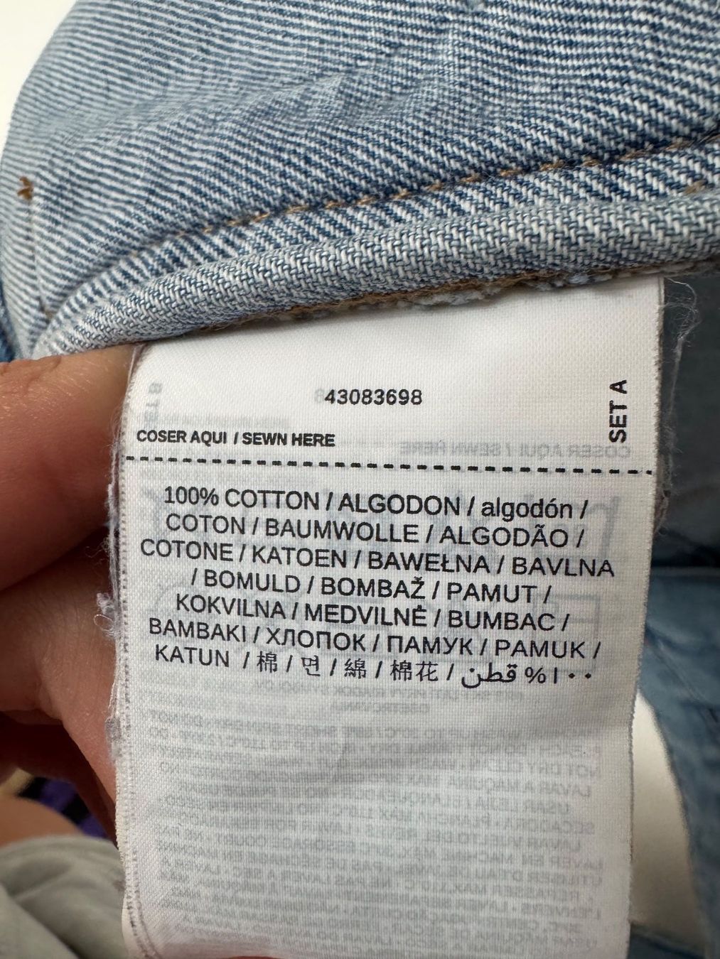 Vestes: Jeansjacke Mango – D'occasion à Arbon par flowerandfound 3