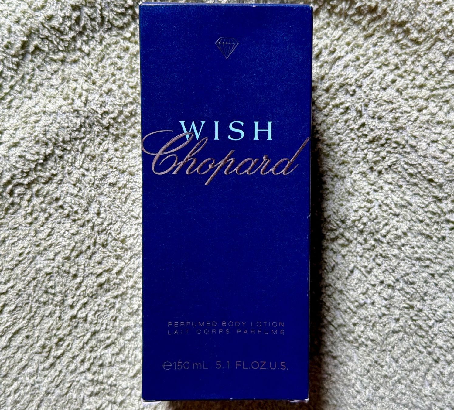 Feuchtigkeitspflege: Chopard Wish Lotion pour corps 150 ml – Neu und originalverpackt aus Montreux von Ausoni