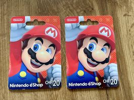 Nintendo eshop Gutscheine