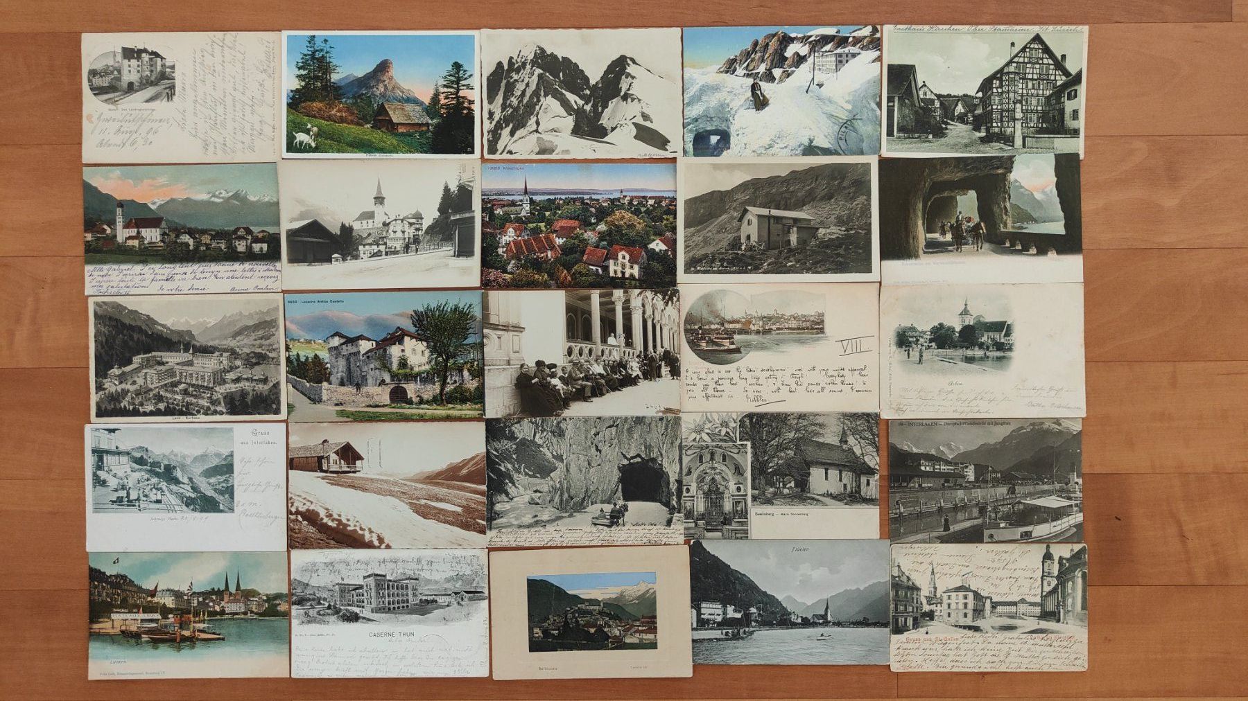 Cartes postales: SUPER Posten / Lot 170 kleinformatige CH- Ansichtskarten – D'occasion à St. Erhard par Chaeferli6 4