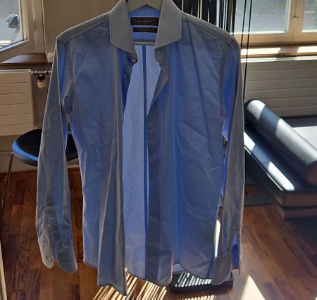 Elegantes Herrenhemd Damat, Grösse 37/38, Top Zustand