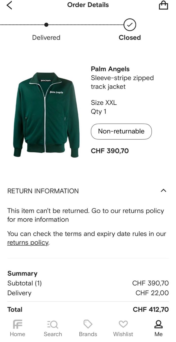 Palm Angels Giacche: 2x Palm Angels trackjackets Green + Purple – Usato da Murten venduto da sas_wc9h 3