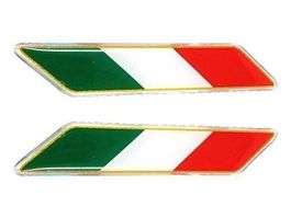 3D Sticker Aufkleber Italia 2er Set 6.8x1.5cm (Art. 482)