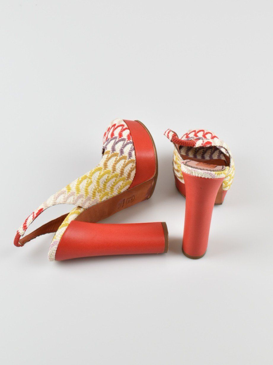 Missoni Scarpe da donna: Missoni Slingback-Plateausandalen, Gr.37.5 – Nuovo (secondo la descrizione) da Nürensdorf venduto da 2ND_STORY 4