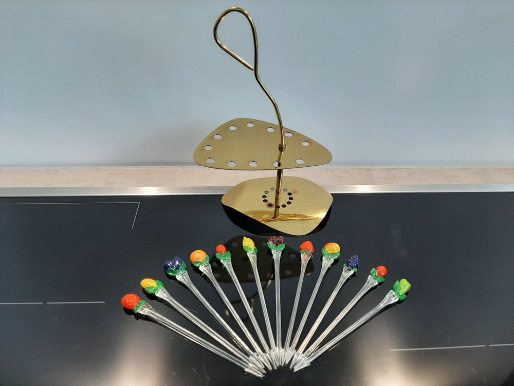 3-stöckiger Cupcake-Ständer Im 60er Jahre Design  Produktbild-Vorschau 11