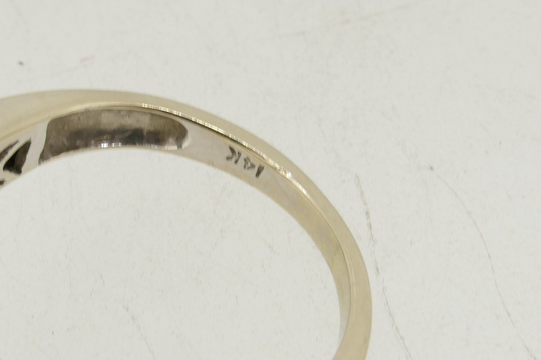 Anelli: edler Brillant Ring 14 Karat 4,2 gr. Ringgröße 51,5 – Usato da Schaffhausen venduto da swisswatches-andmore 5